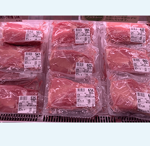 トレーを使わない包装